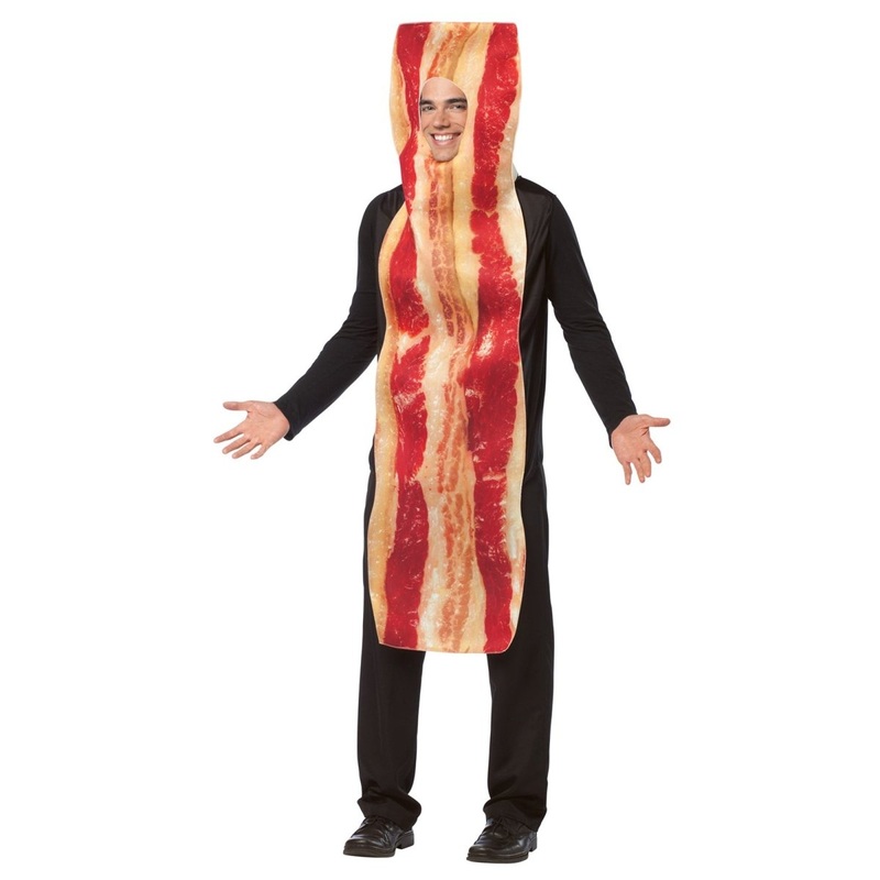 Bacon Stripe Costume for Adults One Size