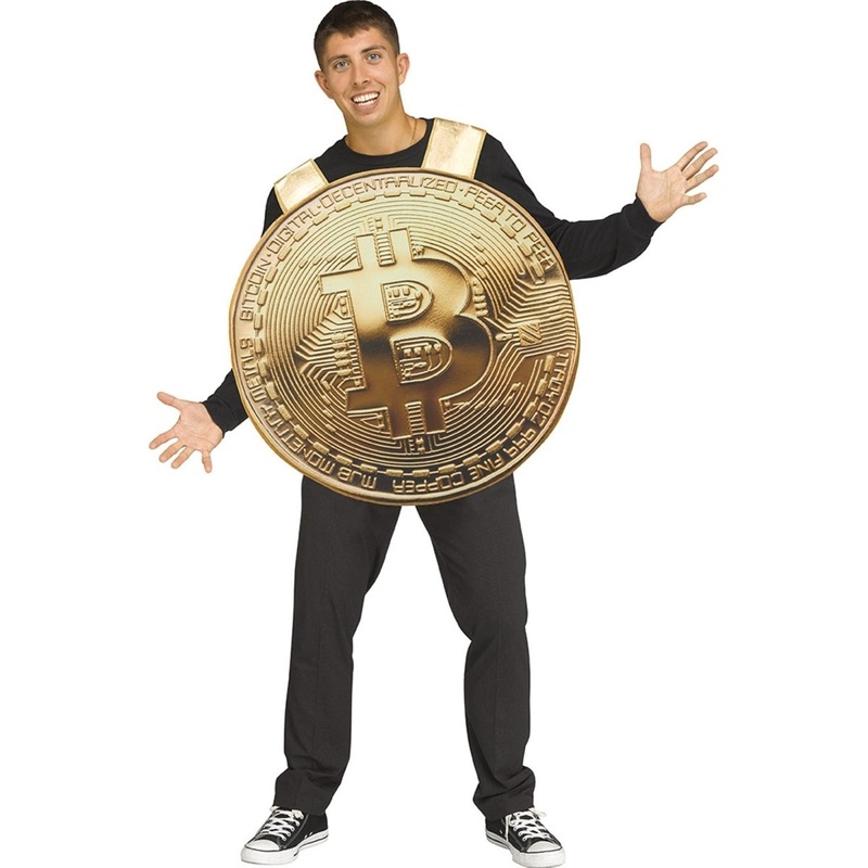 Bitcoin Costume for Adults STD