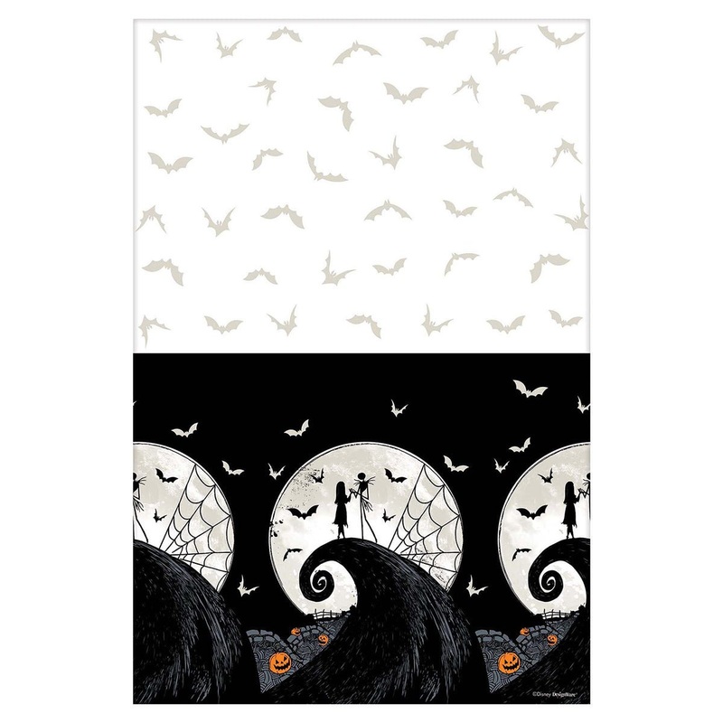 The Nightmare Before Christmas Rectangular Plastic Table Cover, 54 x 96 Inches