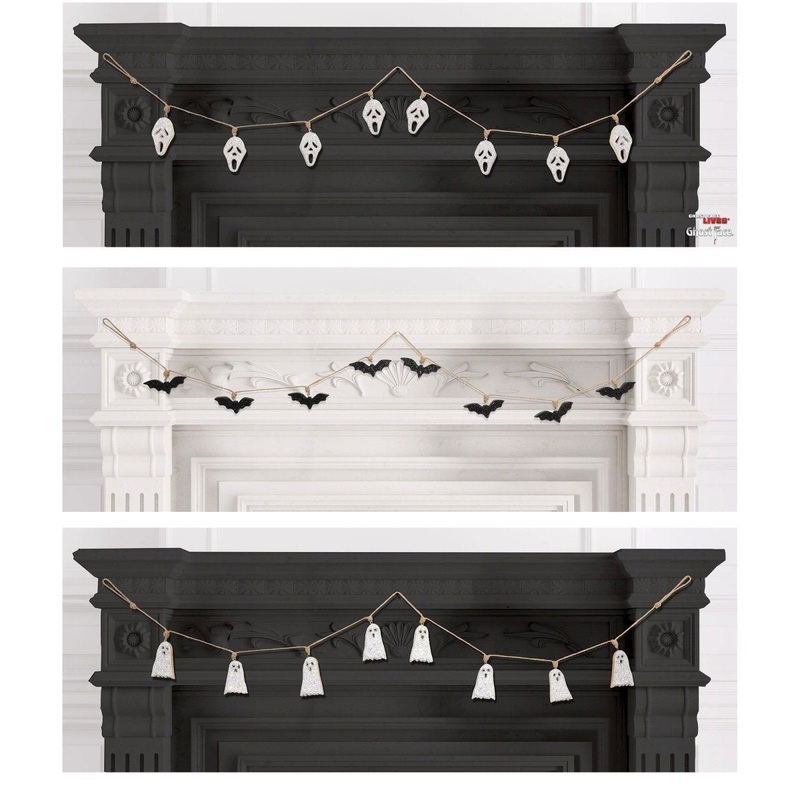 Beaded Halloween Garland, 72 Inches, Assortment, 1 Count