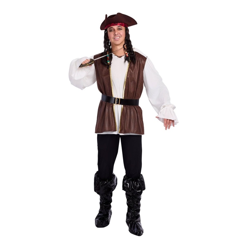 Captain of the Sea Plus Size Costume for Adults XXL