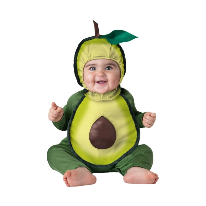 Cuddly Avocado Costume for Babies and Toddlers, Jumpsuit 6-12M
