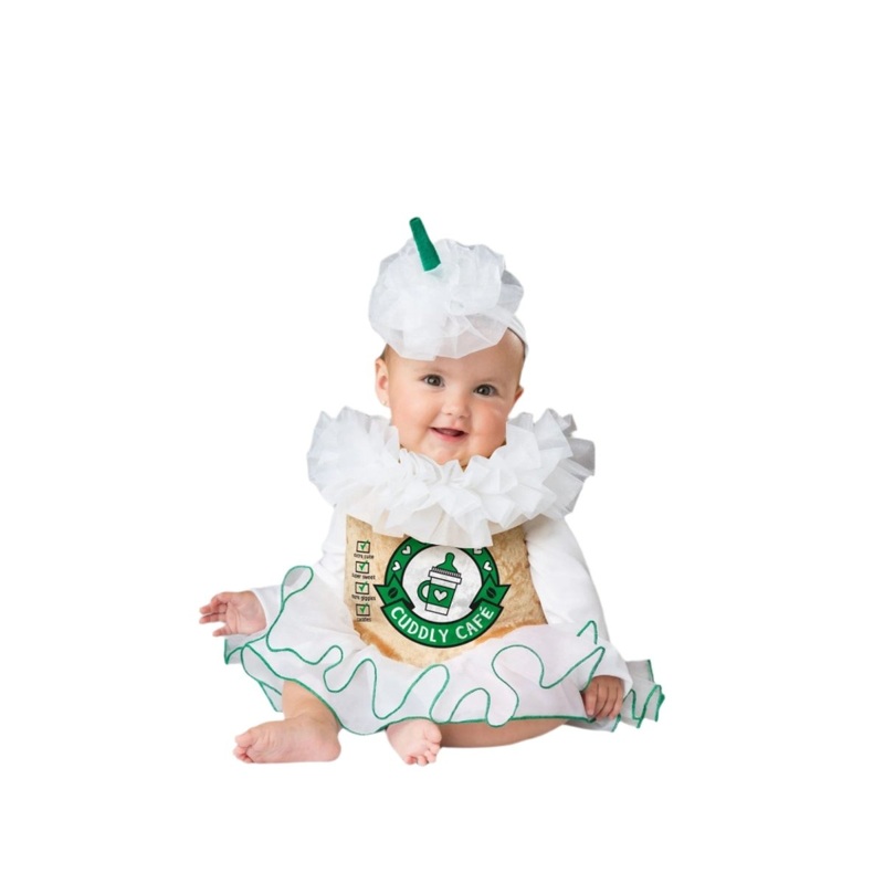 Cuddly Cappuccino Costume for Babies and Toddlers, Dress 6-12M