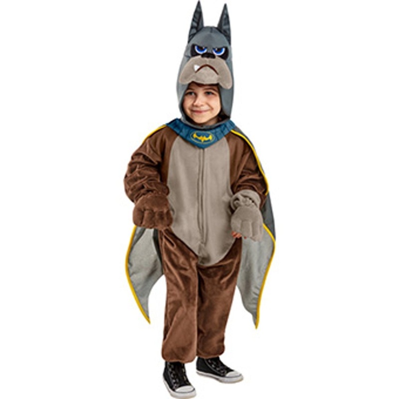 DC Comics League of Super-Pets Ace Costume for Babies and Toddlers, Jumpsuit with Cape 2T-3T