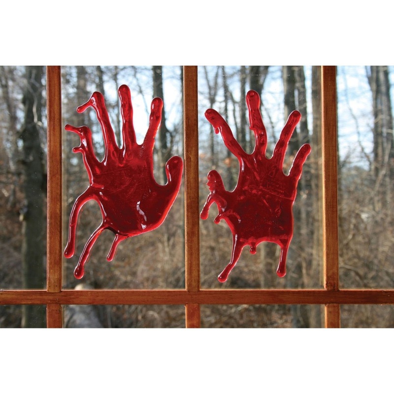 Jelly Bloody Hands Clings, 1 Count