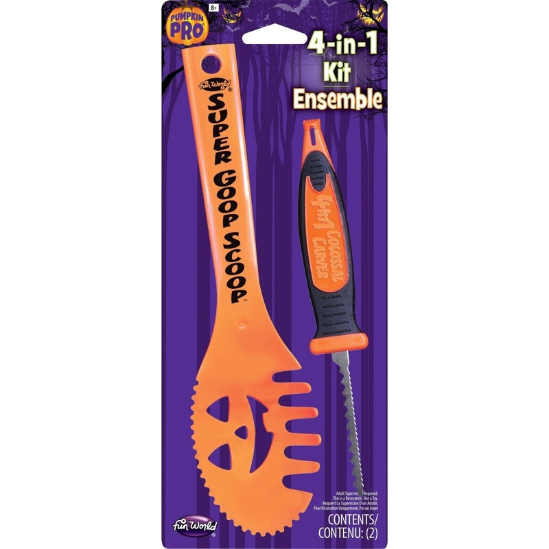pumpkin 4 in 1  Carving Kit, 1 Count