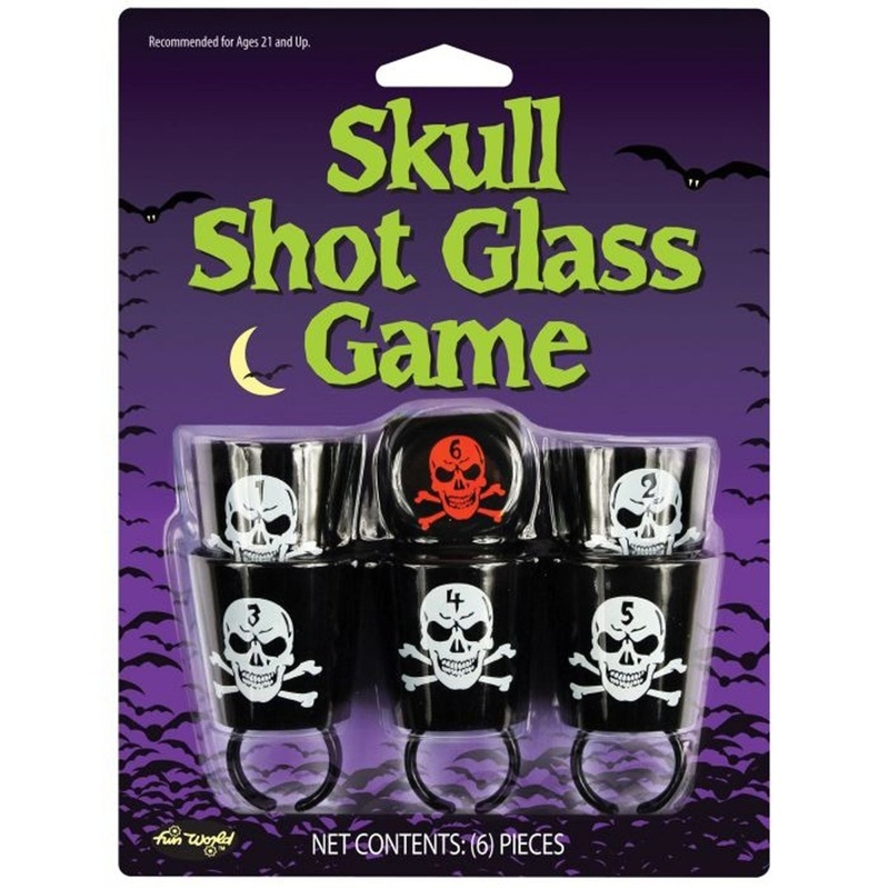 Skull Shot Drinking Game, 1 Count
