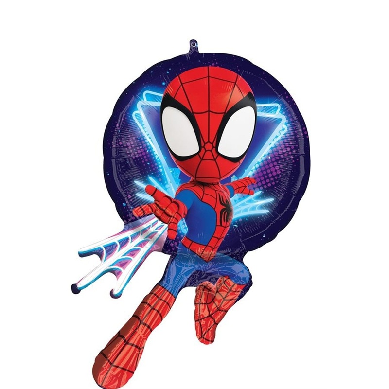 Spidey Supershape Foil Balloon, Marvel, 25 Inches, 1 Count