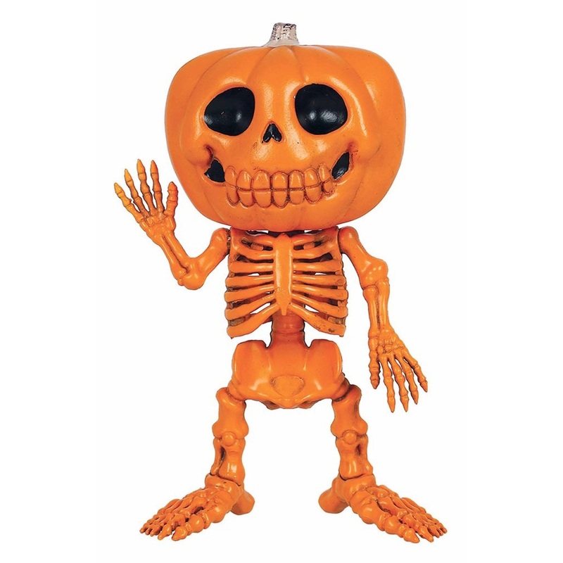 Standing Orange Skeleton Pal, 7 Inches, 1 Count
