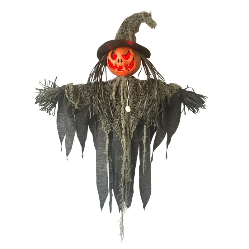 Hanging Light Up Scarecrow, 36 in
