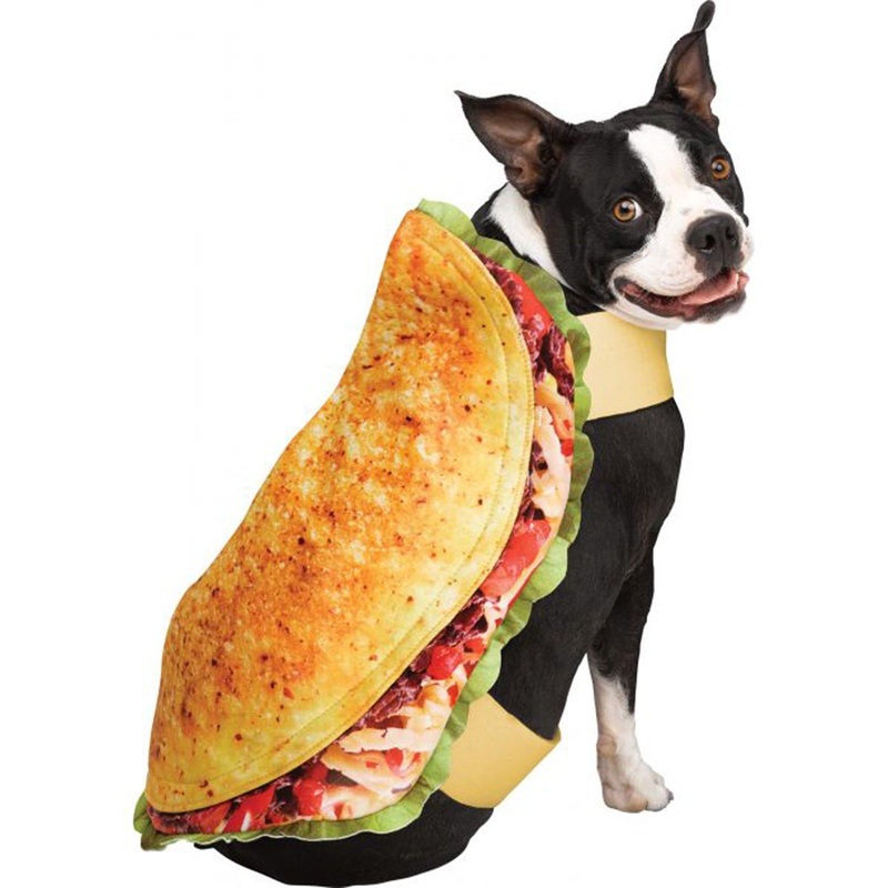 Taco Costume for Dogs XS