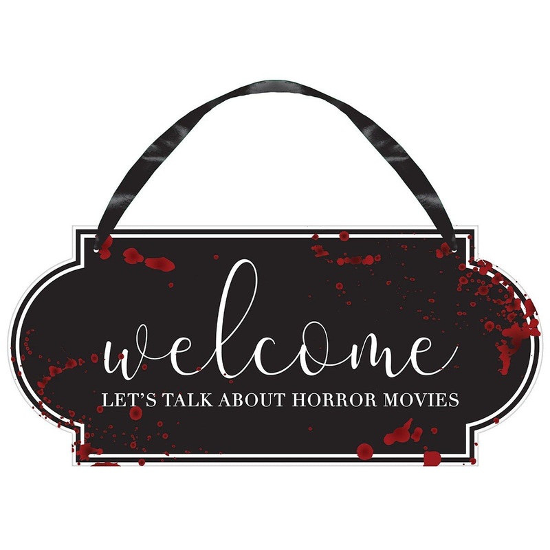 Welcome Hanging Sign