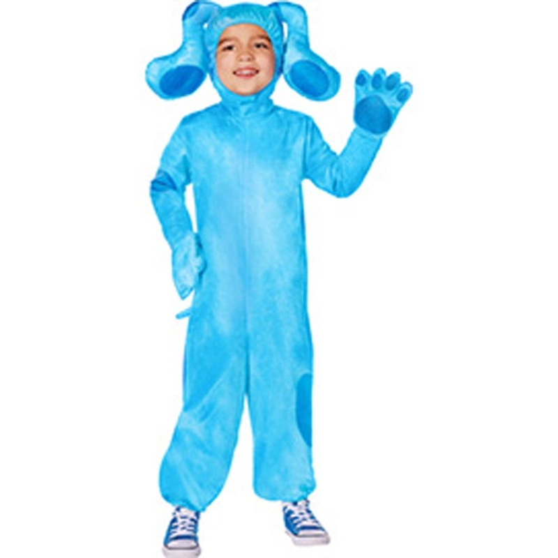 Blue's Clues and You Blue Costume for Toddlers, Blue Jumpsuit 2T