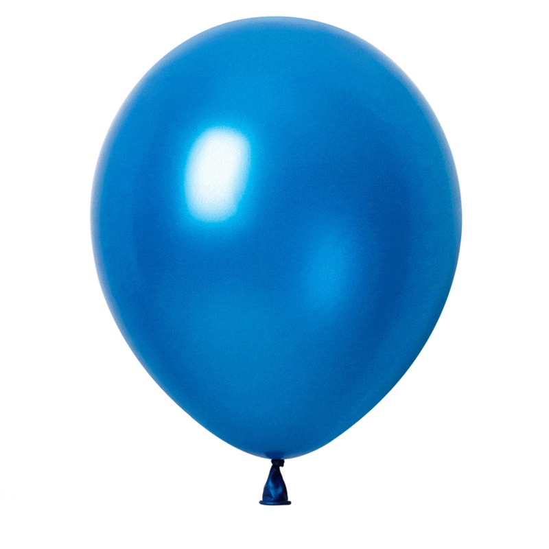Royal Blue Latex Balloon 5 Inches, Pearl Collection, 100 Count