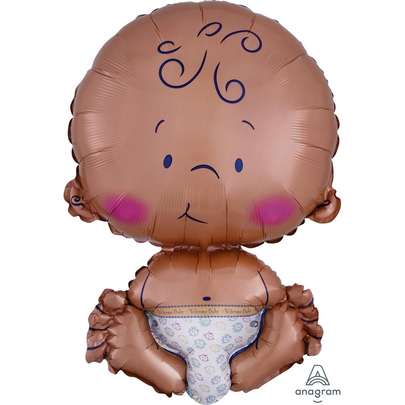 Baby Supershape Foil Balloon, 24 Inches