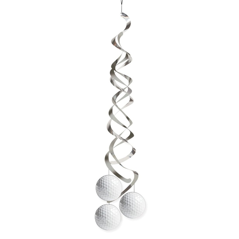 Golf Swirl Decorations, 2 Count