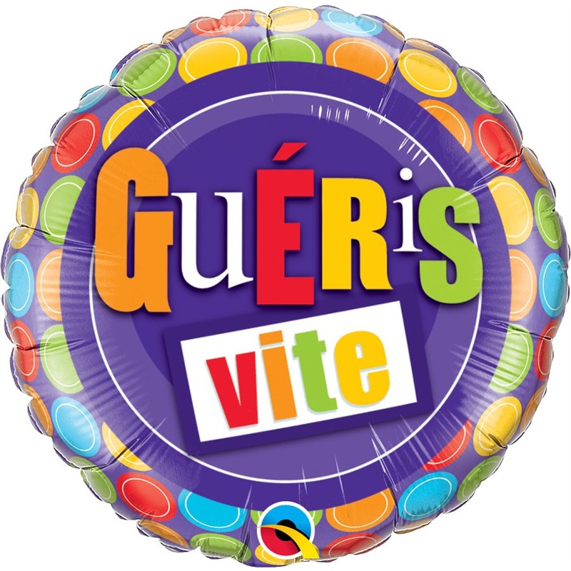 "Guris Vite" Foil Balloon, 18 Inches