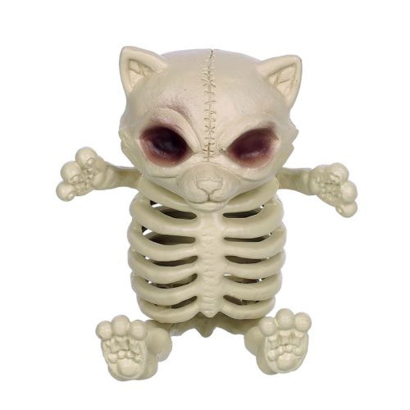 Kitty Skeleton Bones, 5.5 Inches