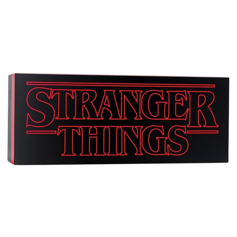 Stranger Things Red and Black Logo Light
