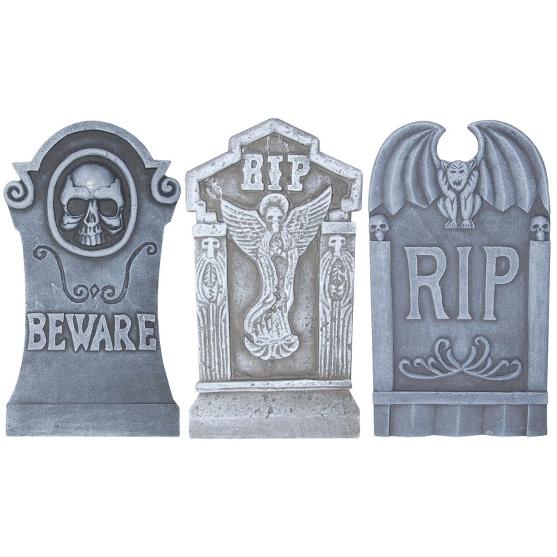 Tombstone, 21 Inches, Assortment, 1 Count