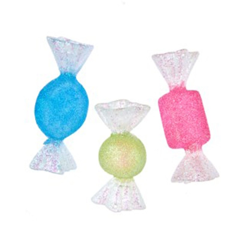 Candies Ornaments, 3 Inches, Assortment, 1 Count