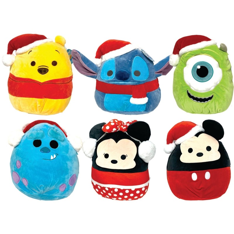 Disney Christmas Squishmallows 12 Inches, Assortment, 1 Count