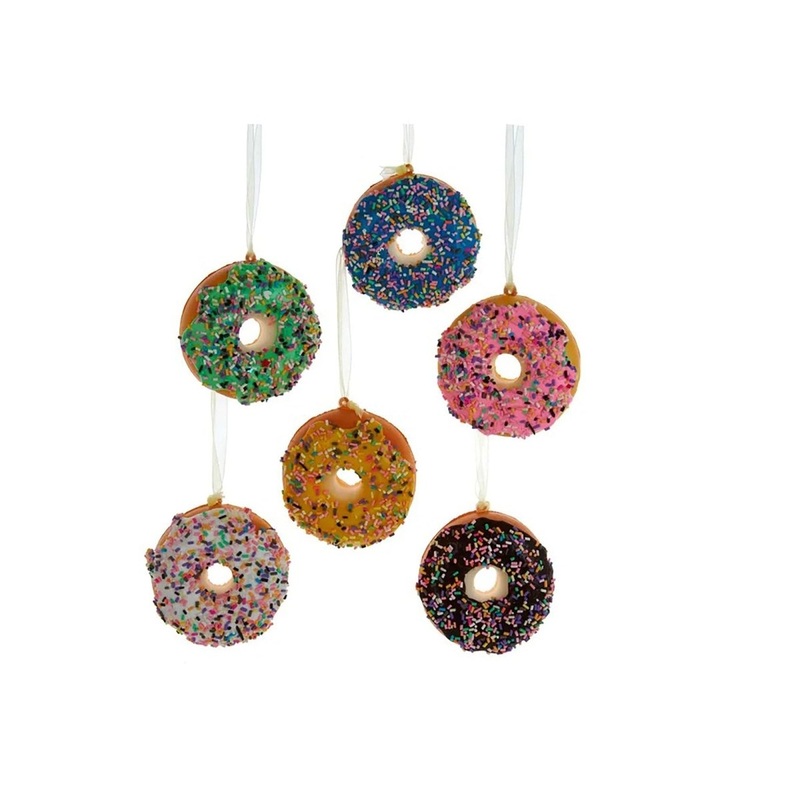 Donuts Ornaments, 2,75 Inches, Assortment, 1 Count