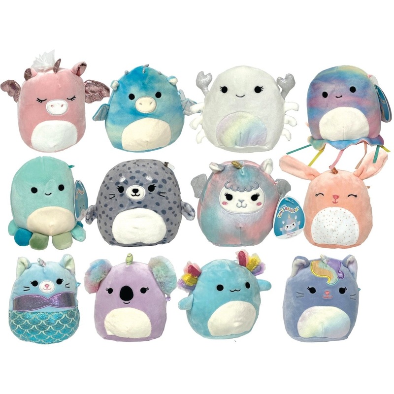 Fantasy Sealife Squishmallow, 5 Inches, Assortment, 1 Count
