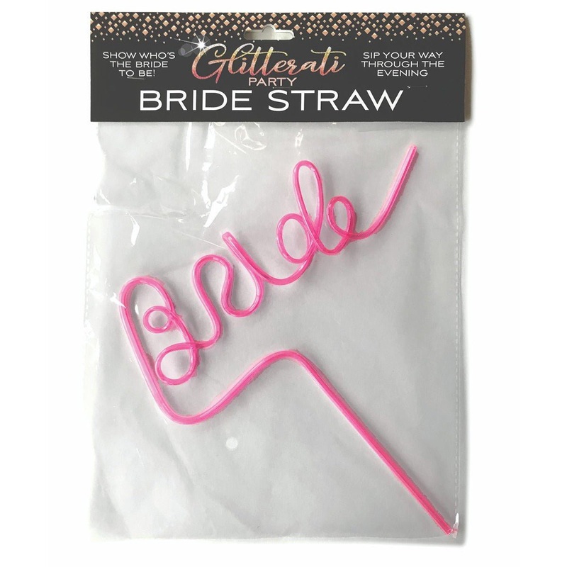 Giant Pink Bride Straw