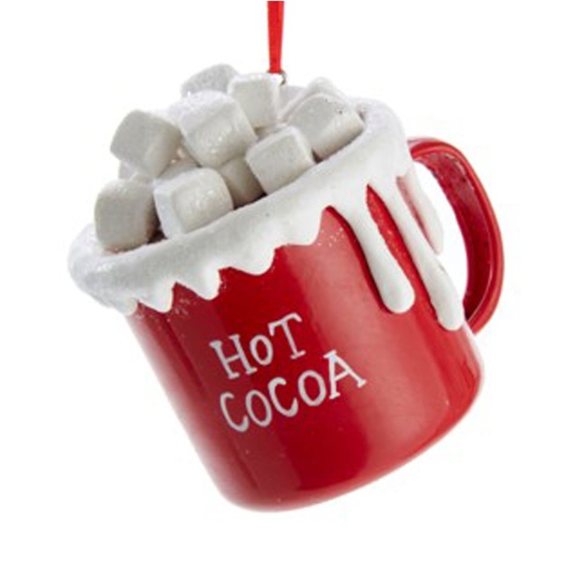 Hot Cocoa Ornaments, 3 Inches, 1 Count