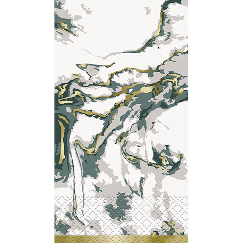 Modern Christmas Guest Napkins, 16 Count
