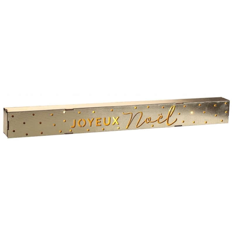 Nol Vert ''Joyeux Nol'' Light Decoration, 2 x 22 Inches