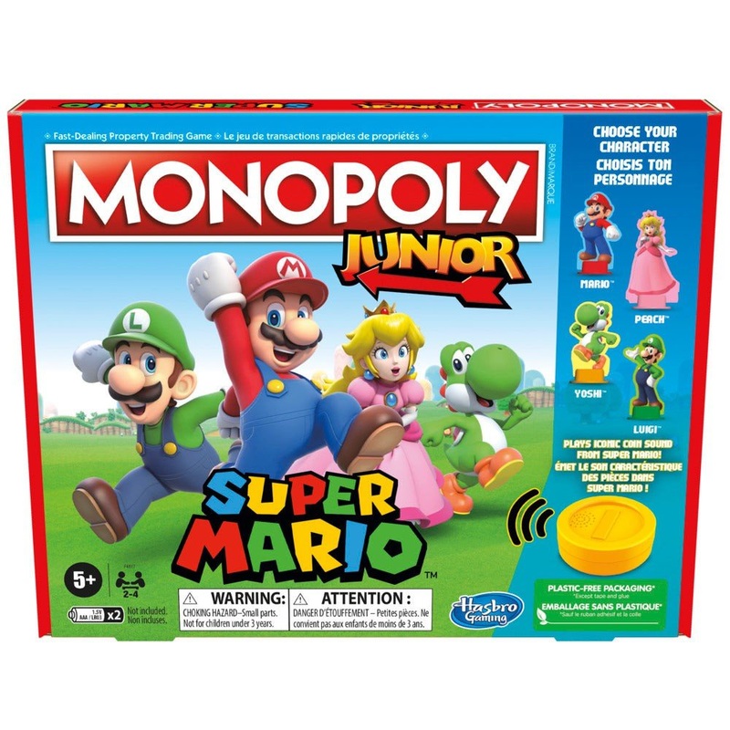 Super Mario Bros. Monopoly Junior Board Game