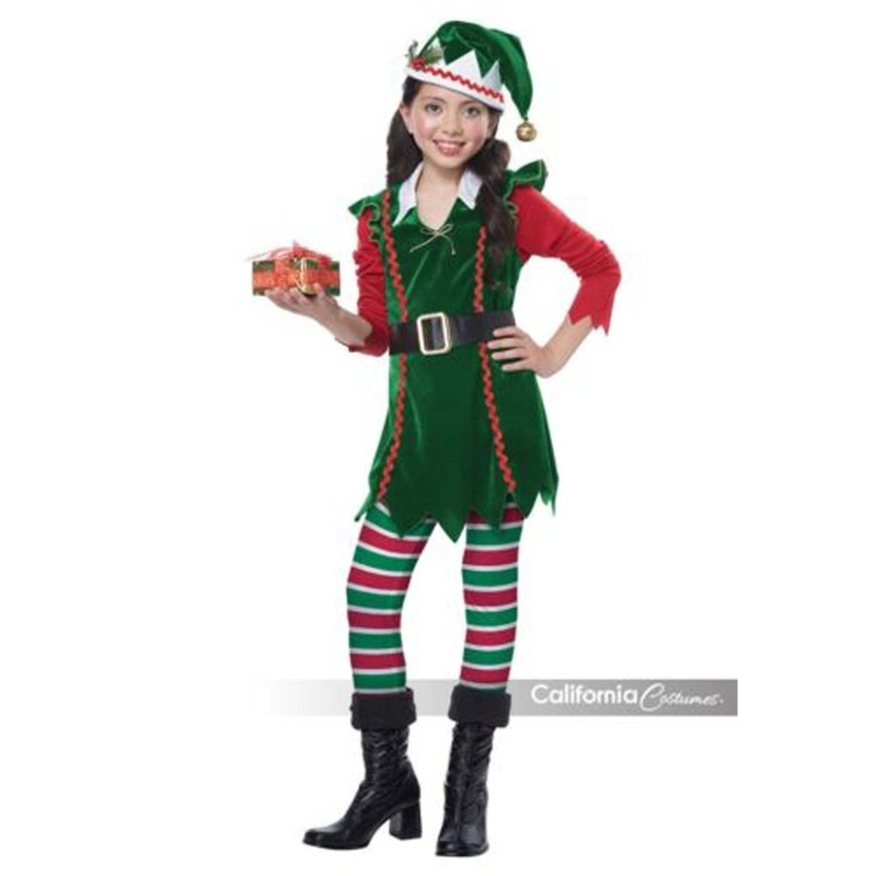 Festive Elf Costume for Kids XS