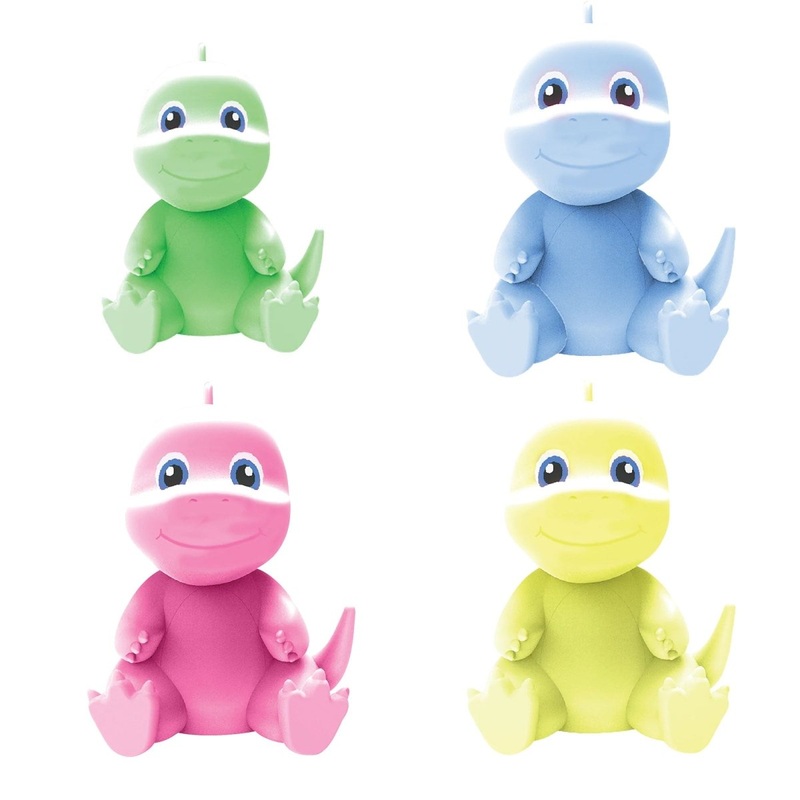 Light Me Up Dino with Remote, 6 Inches, Assortment, 1 Count