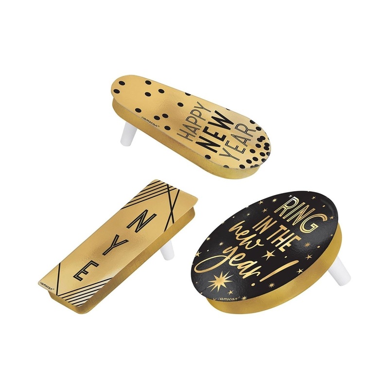 New Year's Noisemaker, 3 Inches, Assortment, 1 Count