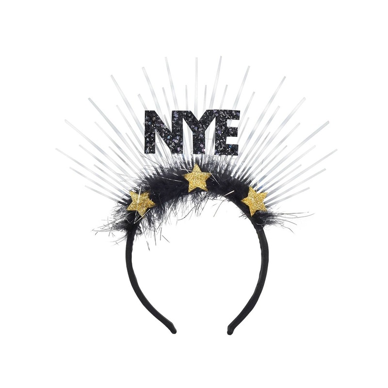 NYE Spray Headband, 11 Inches, 1 Count