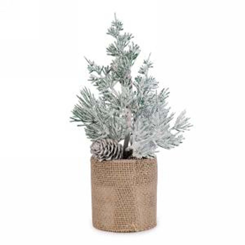 Synthetic Christmas Tree with Base, 1 Count