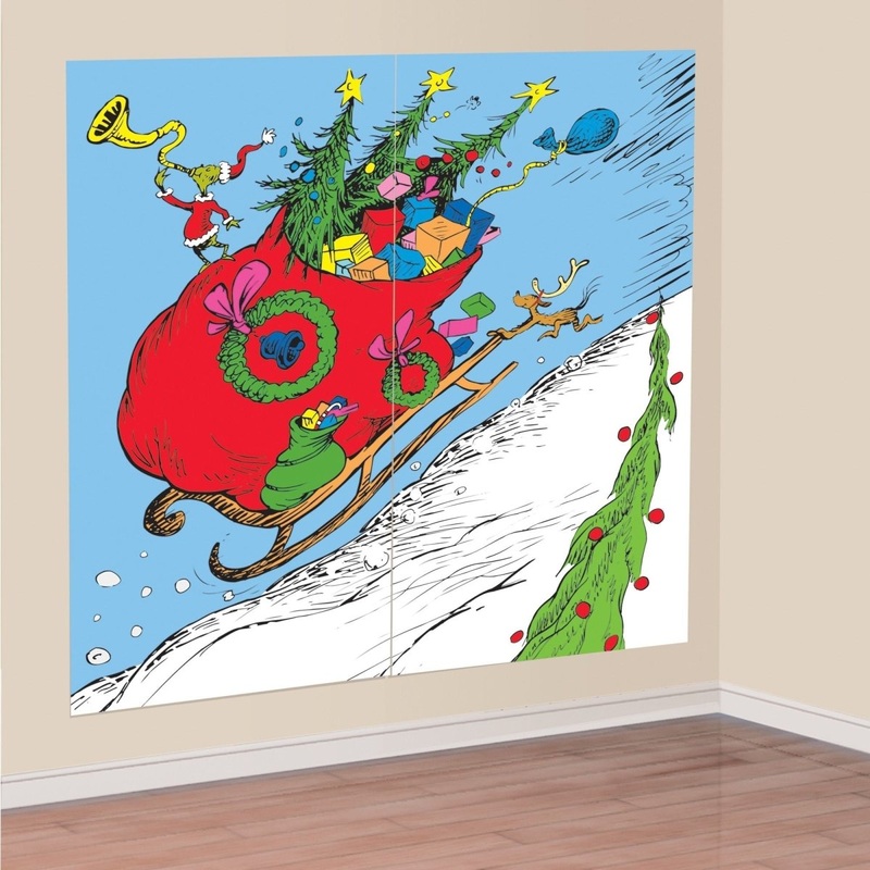 The Grinch, Scene Setter, 65 x 65 Inches, 1 Count