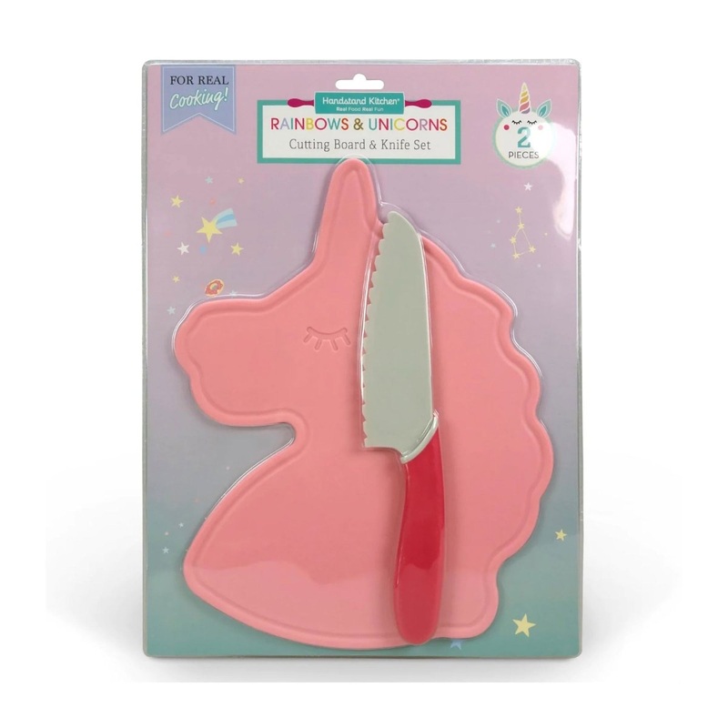Unicorn Cutting Board Knife Set, 1 Count