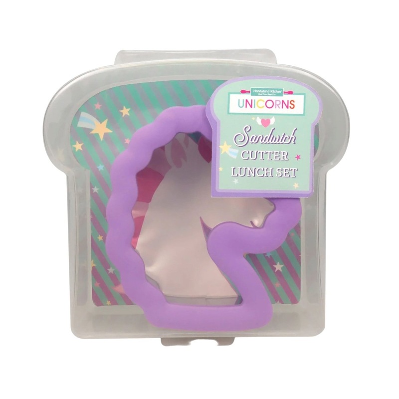 Unicorn Sandwich Cutter Lunch Set, 1 Count