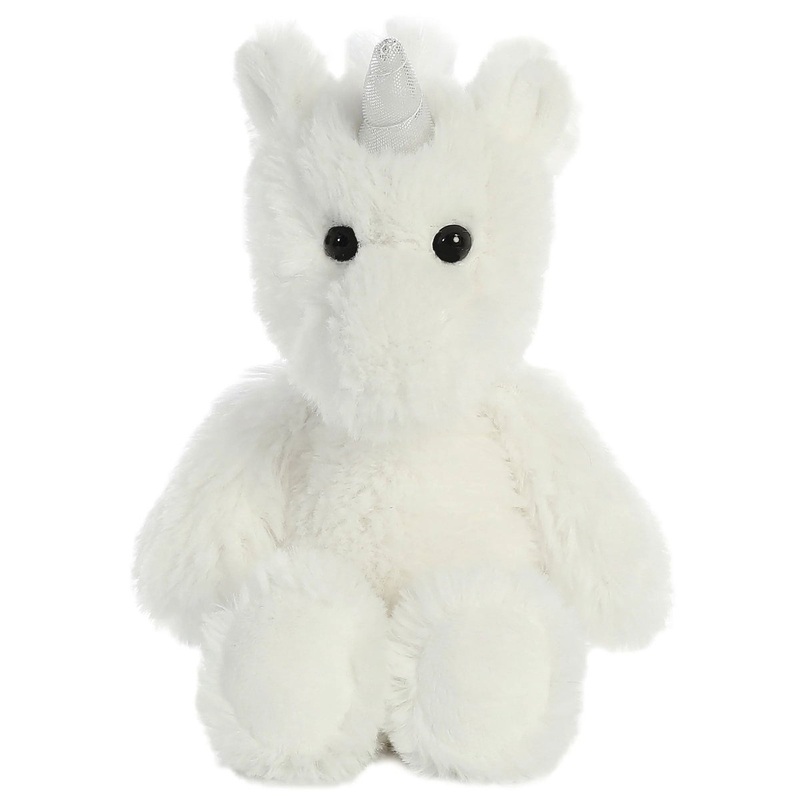White Unicorn Plush, 12 Inches, 1 Count