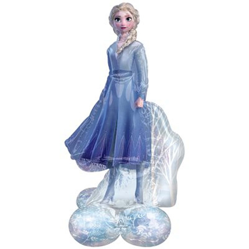Disney Frozen Elsa Airloonz Standing Air-Filled Balloon, 54 Inches, 1 Count