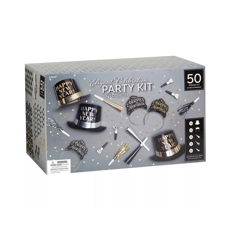 Elegant Celebration Party Kit for 50 People