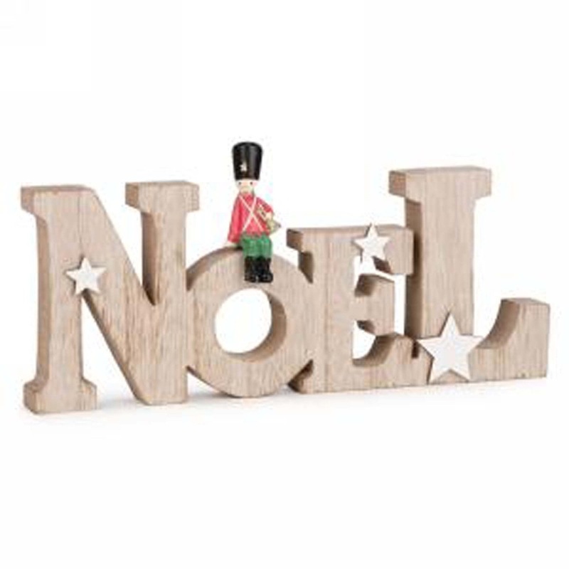 "Nol" Wood Sign, 1 Count