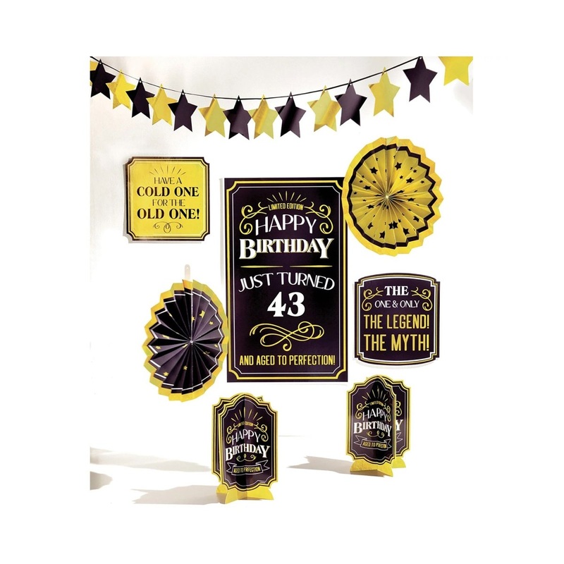 Better with Age Birthday Add an Age Room Decoration Kit, 1 Count