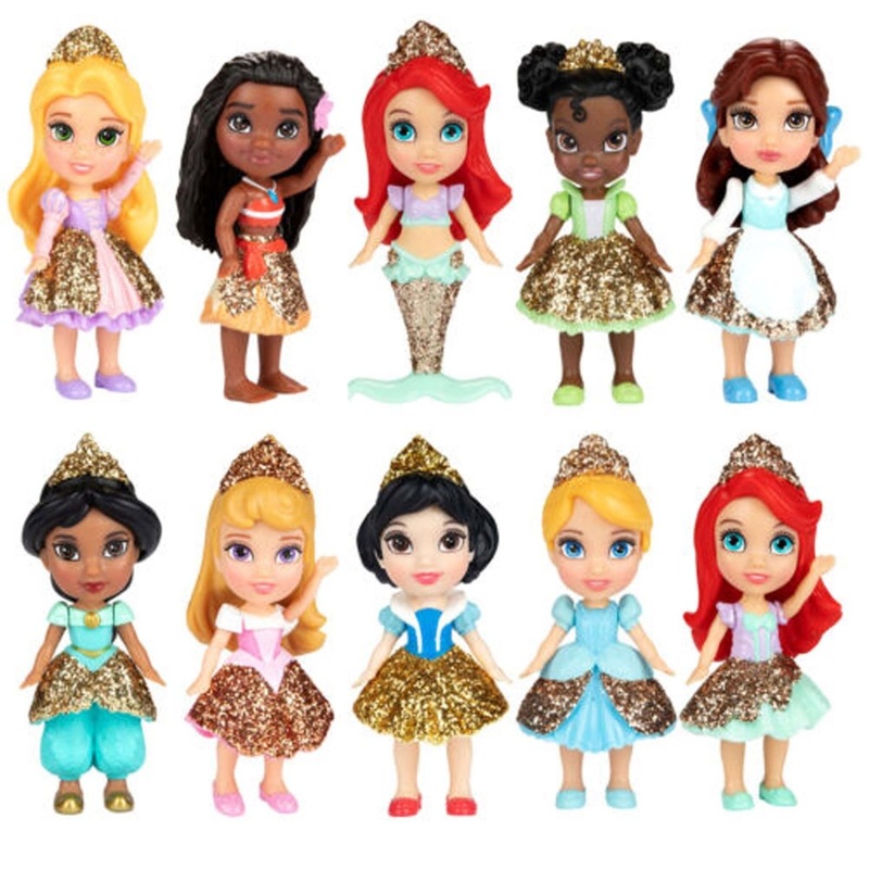 Disney Princess Mini Doll, Assortment, 3 Inches, 1 Count