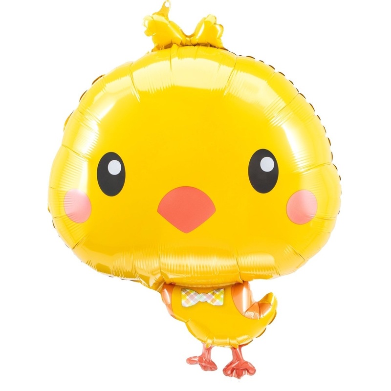 Easter Chicky Supershape Foil Balloon, 28 Inches, 1 Count