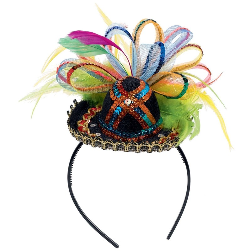 Fiesta Sombrero Deluxe Headband, 1 Count