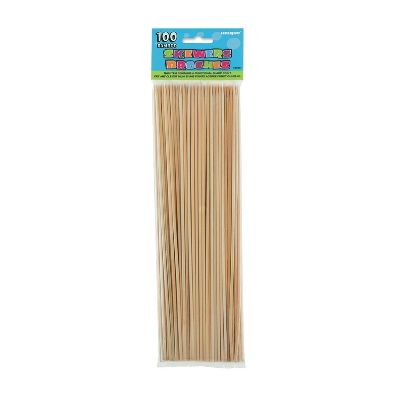 Bamboo Skewers, 100 Count